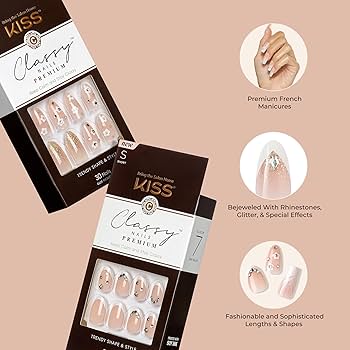 adeline’s press ons Amazon.com: Aegenacess 24pcs Short Press on Nails Fake Nail