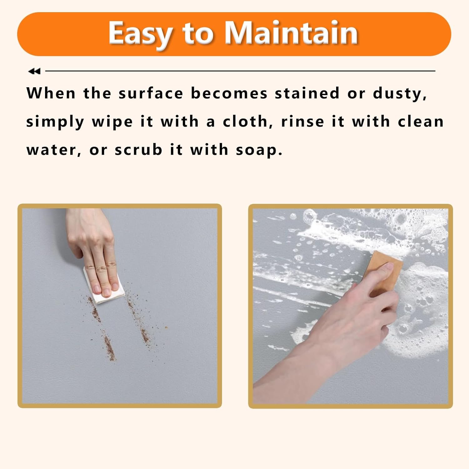 Up to 24 Inch Extra Wide Window Sill Mat Anti-Slip, Window Sill Protector for Plants, Absorbent/Customizable Window Sill Cushion for Shelf (Green/Purple)(Style A,4x114.2in/10x290cm)