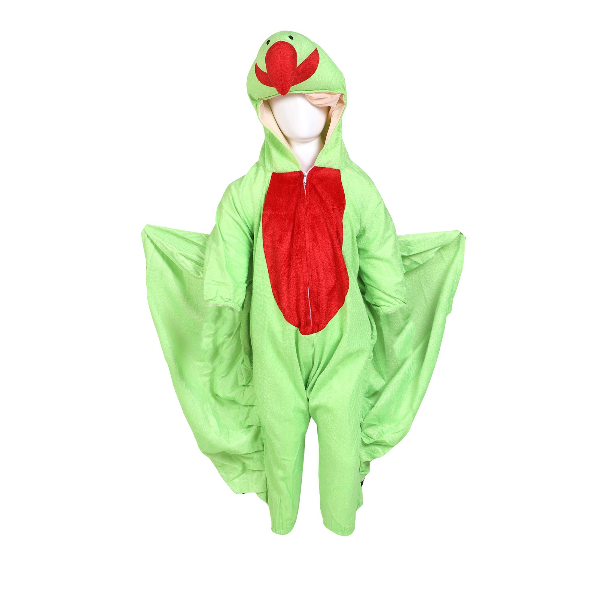 Chandu Ki Dukan PARROT BIRD FANCY DRESS COSTUME-a very colourful & a beautiful bird WITH WINGS/GREEN BIRD (B07TW64M1G) Amazon Price History, Amazon Price Tracker