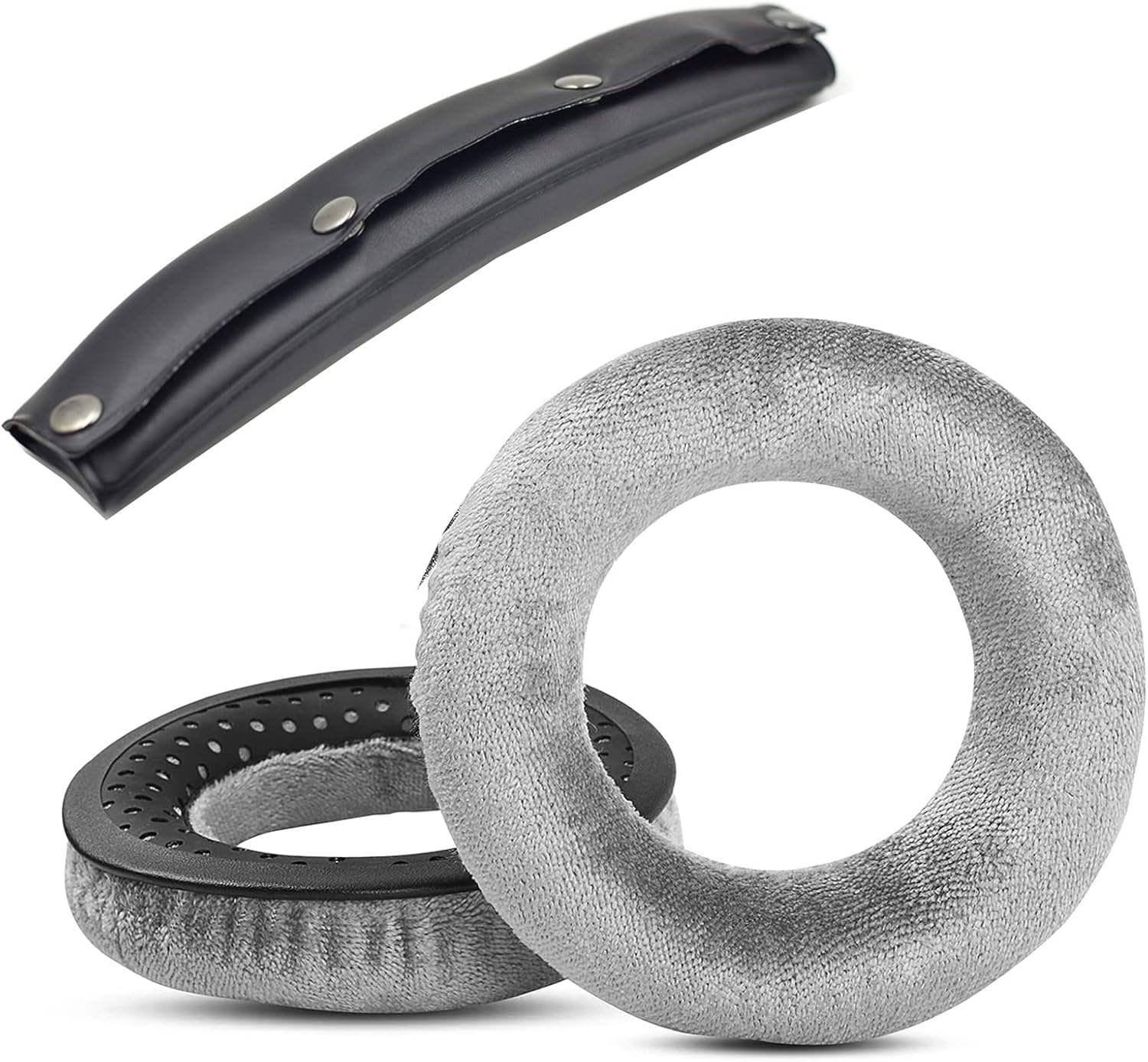 [3 in 1] for DT990 DT770 Ear Pads Replacement Ear Cushion Pads Earpad Compatible with Bey