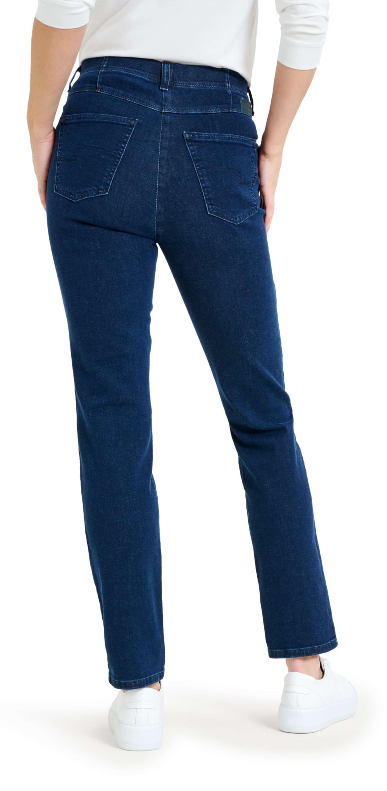 Raphaela by Brax Damen Laura New Authentic Denim Jeans, Dark Blue, 32W / 30L