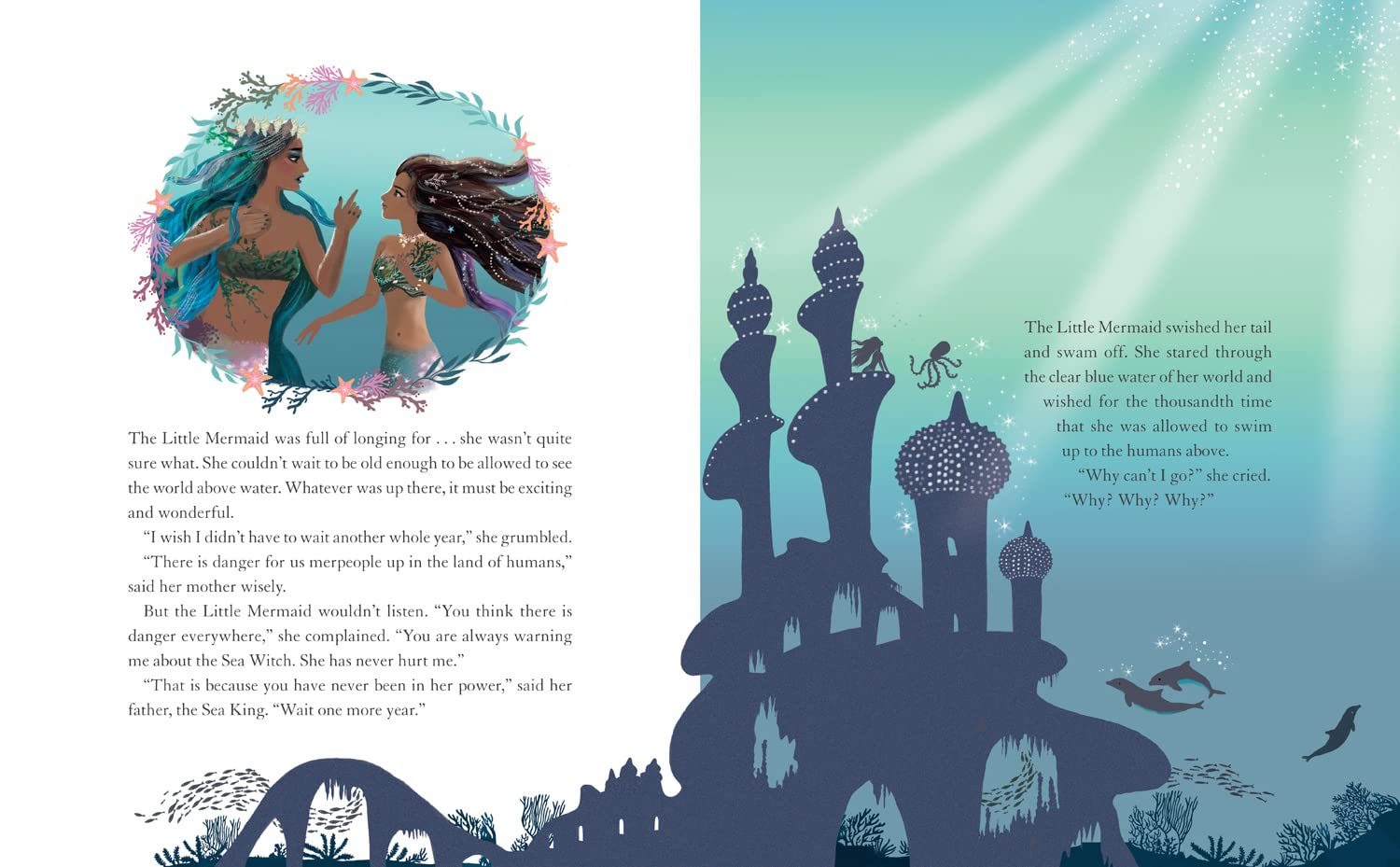 The Little Mermaid: A beautifully illustrated, magical retelling of one of Hans Christian Andersen's most beloved classic children's fairy tales – the perfect book for kids