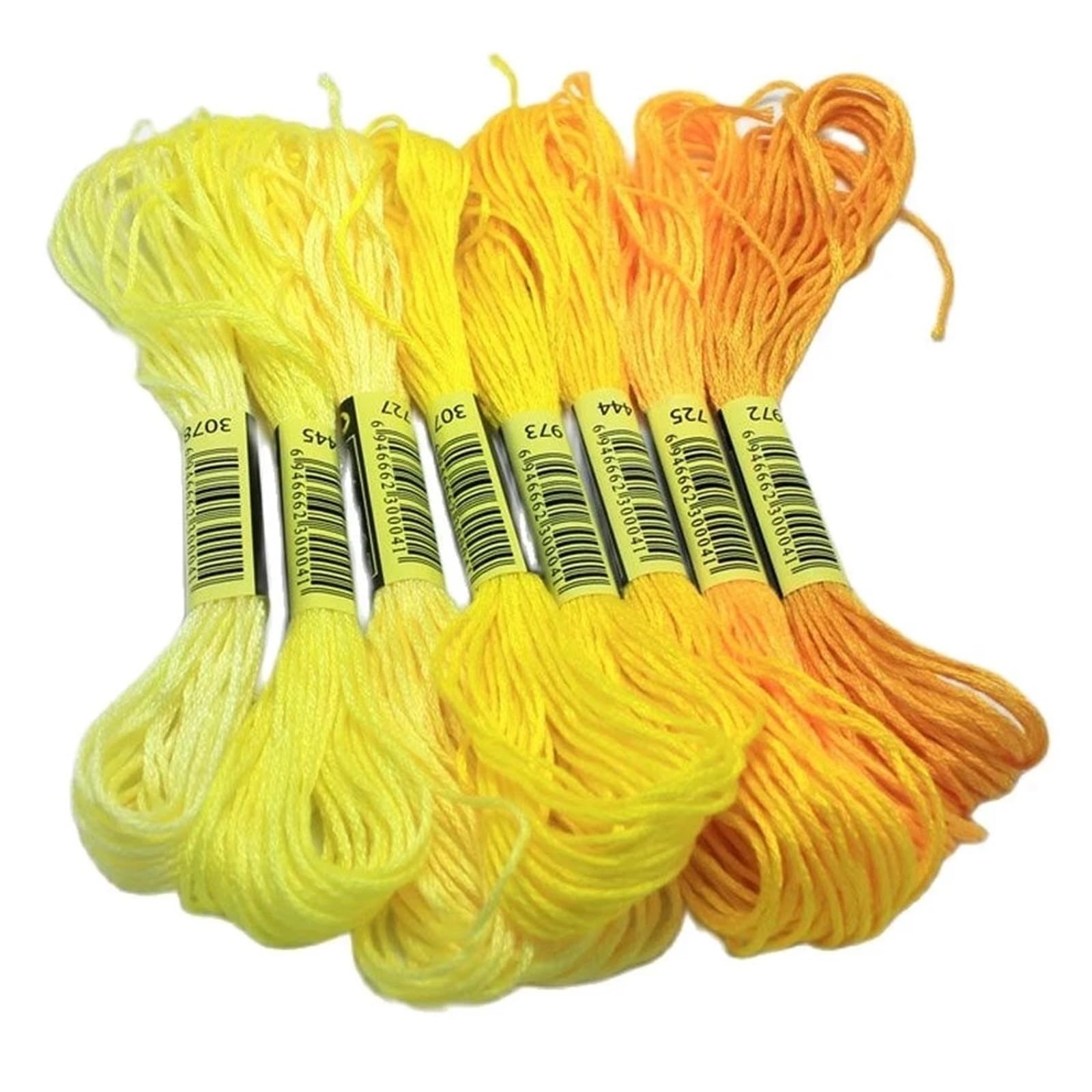 Stickgarn 8/12/24/36Pcs Mehrfarbige Ähnliche Gewinde Kreuz Stich Baumwolle Nähen Stränge Stickerei Floss Kit DIY Werkzeuge(48pcs)