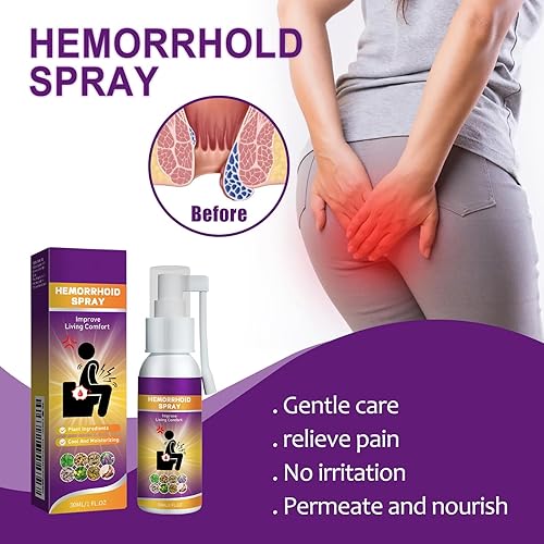 Miniatura 2 de El spray herbario para hemorroides alivia la hinchazón anal, dolor, picazón, molestias, reparación de bola de carne Broken hemorroide Spray de