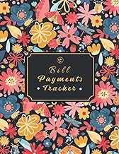 Bill Payment Tracker: monthly bills organizer / bill tracker notebook / Bill Checklist / monthly bills planner / Expense and Bill Tracker / 109 pages "8.5 x 11”