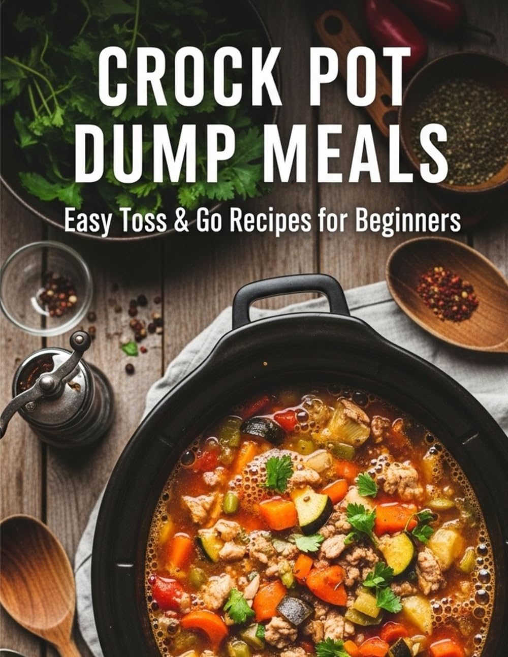 Crock Pot Dump Meals Easy Toss & Go Recipes For Beginners