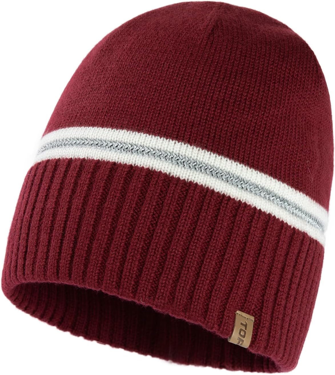 Generic Lightweight Winter Beanie With Ear Flaps Women's Foldable