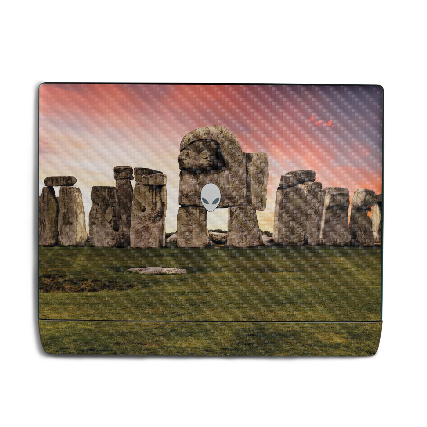 Carbon Fiber Laptop Skin Compatible with Alienware 18 Area-51 (2025) - Imposter - Premium 3M Vinyl Protective Wrap Decal Cover - Easy to Apply | Crafted in The USA by MightySkins