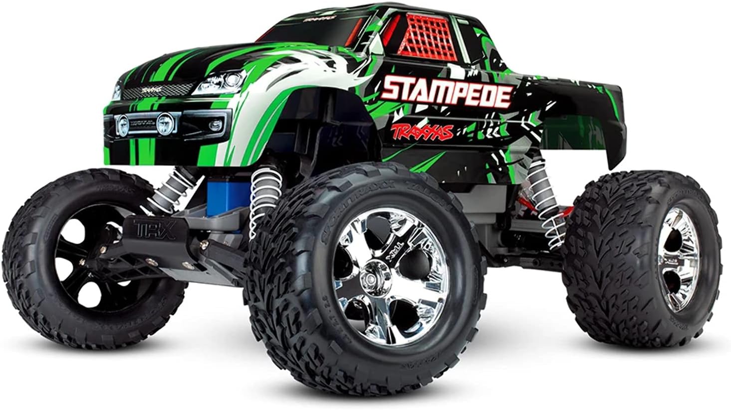 Traxxas 36054-4-GRN Stampede: 1/10 