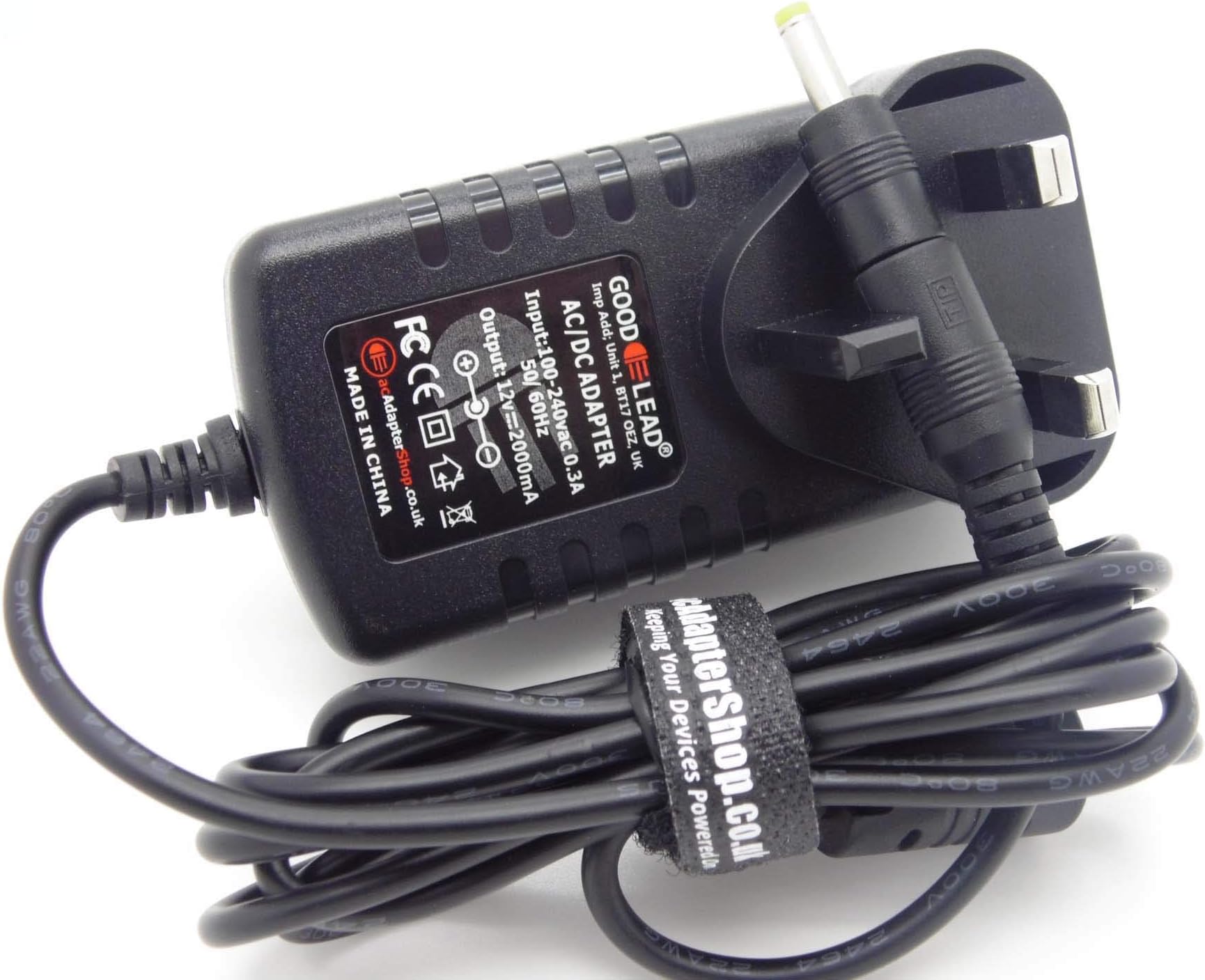 12 Volt Adaptor For Compatible With For ARIZER SOLO VAPORIZER Adapter, Adaptor, Switch Mode Power Supply, Power Lead, Charger