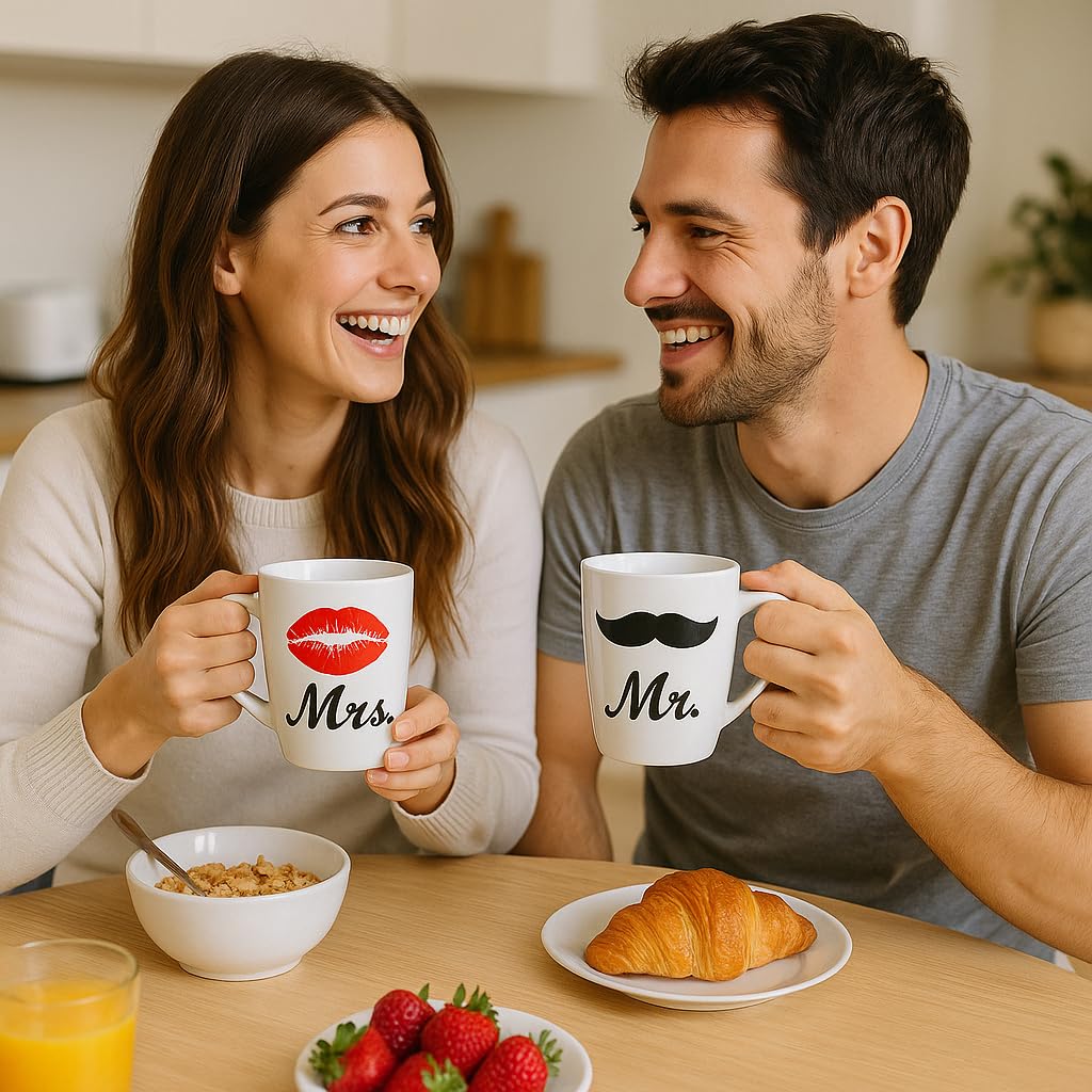 Petit Mari Wifey Cadeau Couples Tasse Set Cadeau Mariage Mr Et Mme Tasses Mari Et Femme Cadeau Mariage Présent Pendaison De Crémaillère New Home Présent WSDMUG1404