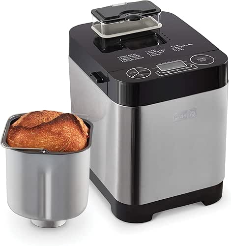 Dash Everyday Bread Maker - Features Pre-Programmed Baking Modes, Automatic