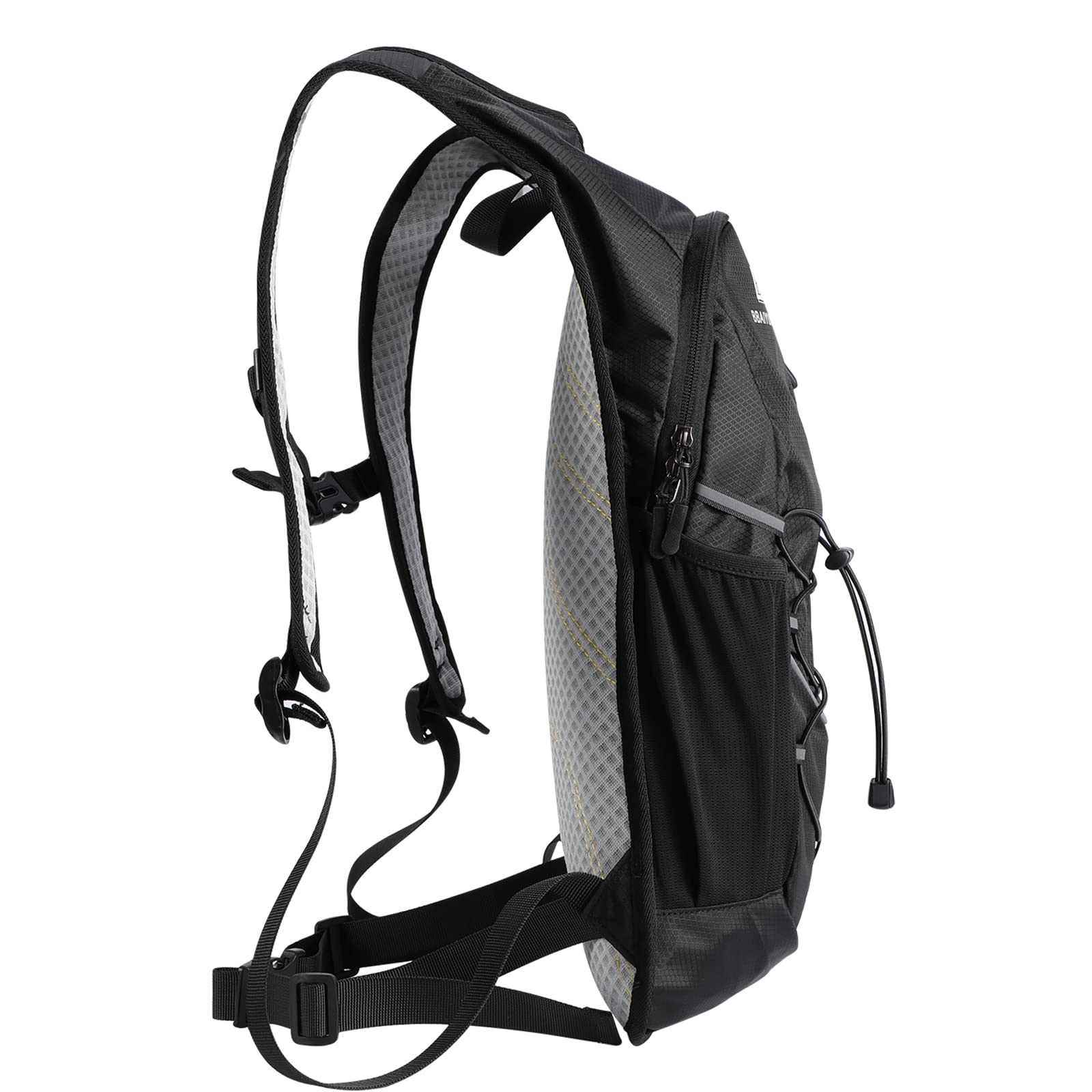 mochila de hidratación con vejiga de hidratación 2L, sin BPA| mochila de ciclismo con reflectores | mochila con sistema de hidratación |mochila de running ultraligera 380g| running, bicicleta