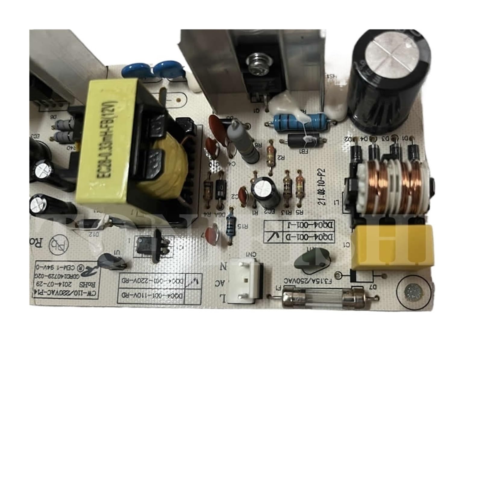 Placa principal de gabinete de vino de 220 V DQ004-001-D, placa de circuito de gabinete de vino tinto DQ04-001-J, accesorios de repuesto para enfriador de vino (DQ004-001)