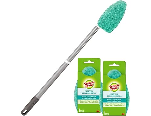 Best Bathtub Scrubbers with Long Handles: Effortless Bathroom Cleaning