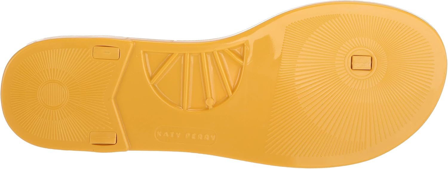 Katy Perry Women's The Geli Flat Sandal 11 Metallic Pineapple