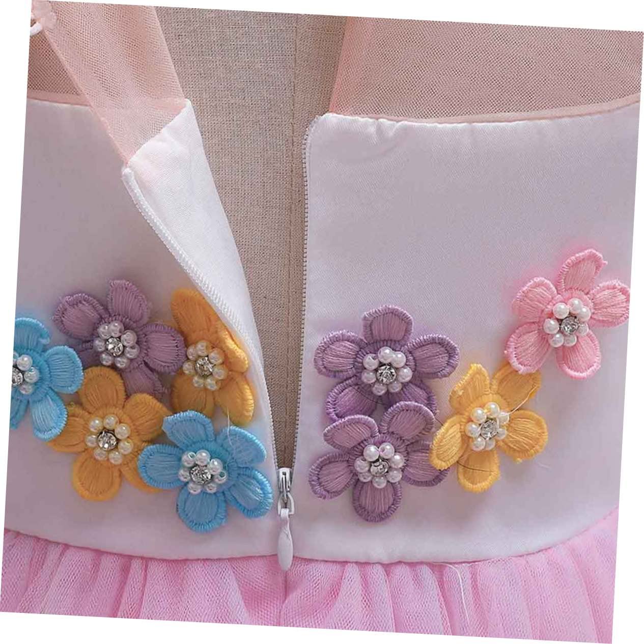 Robe de Licorne pour Garçon et Filles, Costume de Spectacle et Jeu de Rôle en Polyester Rose, Confortable, pour Cosplay et Fête