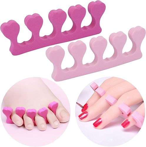 Miniatura 4 de Tbestmax 24 pares de chanclas desechables, pantuflas de espuma de color aleatorio para pedicuras de spa de pies en fiesta infantil con 24 pares