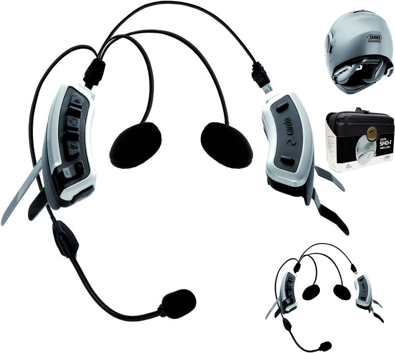 CardoBTSRSHO1DUO Scala Rider Motorcycle Intercom