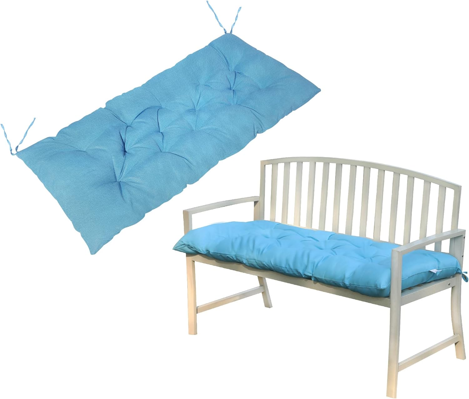 COSNUOSA Outdoor Bench Cushion Waterproof Outdoor Loveseat