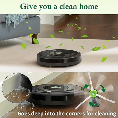 Miniatura 6 de ilovelife Pieza de módulo de motor de cepillo lateral de repuesto compatible con iRobot Roomba E6 E5 i7 500 600 700 800 900 Series – Accesorio de