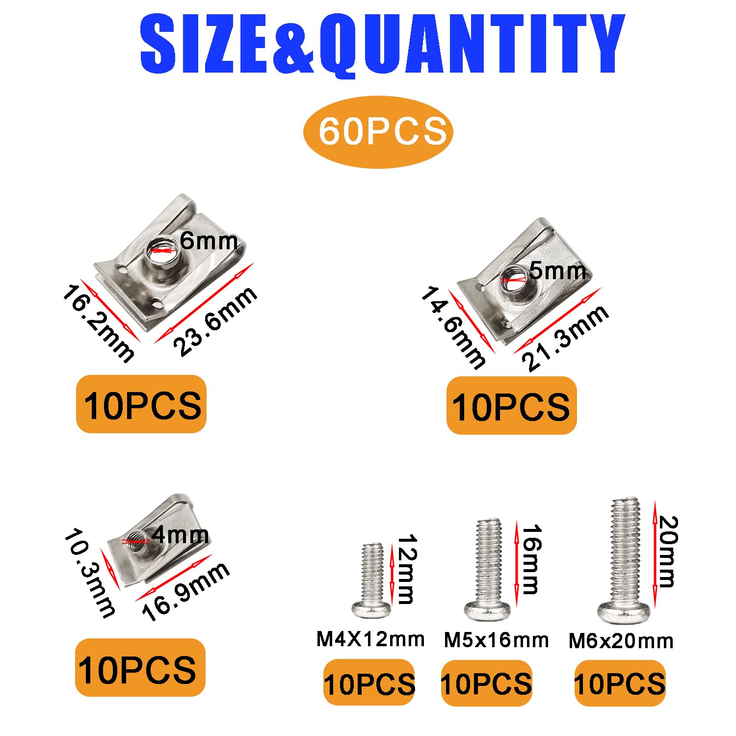 KiWAV Moto Coperchi Cromati Dadi Bulloni Tappi 8mm Viti 6mm Chiave A Brugola Ie M6 Allen Key Set - Foto 12