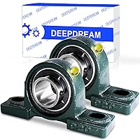 Vista 34 de 4 piezas UCP205-16 Cojinete de bloque de almohada de 1 pulgada con eje de hierro fundido p205 con cojinete de 1" de orificio con bloque de cojinete