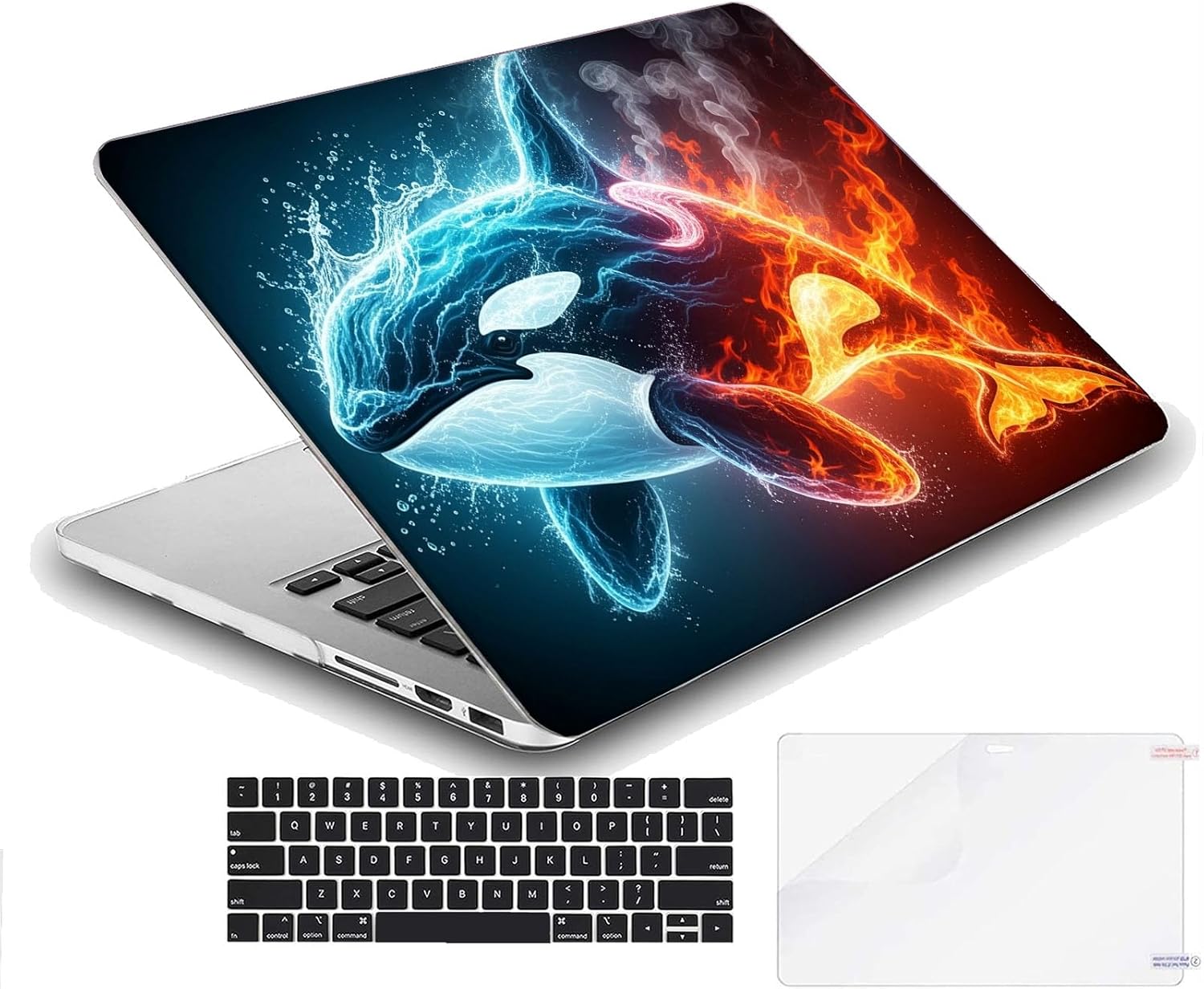 Compatible with MacBook Neo 13-inch, Hard Shell Case with Keyboard Cover and Screen Protector (A3404 A18 Pro chip, 2026 Release) - Whale MC21105