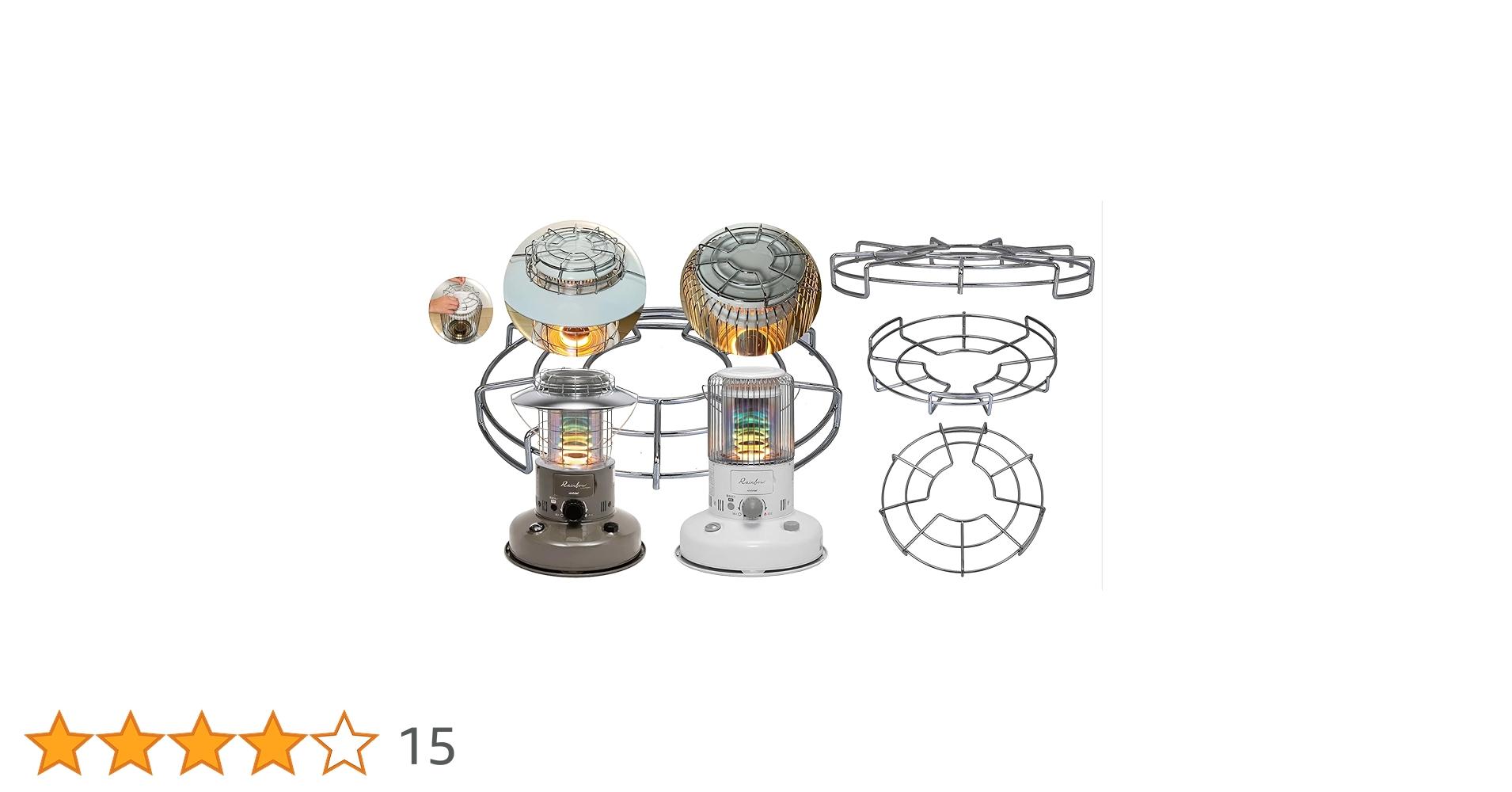 トヨトミ レインボーストーブ RB-25C 対流形石油ストーブ RB-25・RL-25専用五徳(RBGT-1) | STOVE アクセサリー | トヨトミ