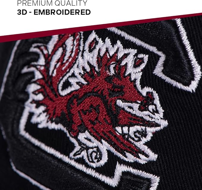 Gorra ajustable con correa de tela University of South Carolina Gamecocks miniatura 3