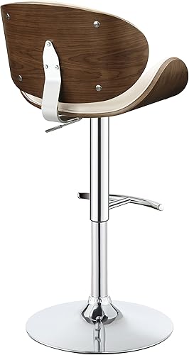 Miniatura 9 de Coaster Home Furnishings Harris Coaster Taburete de bar ajustable crudo y nogal