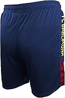 Vista 3 de Icon Sports Officially Licensed FC Barcelona Soccer Shorts - Unisex Kids