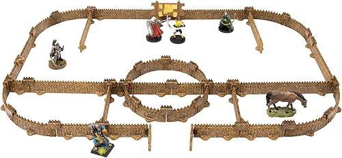 Dirt Cheap Dungeons Palisades Kit TT RPG Terrain Building para Calabozos y Dragones, Pathfinder, Juegos de Guerra y mucho más disponible en Yaxa Colombia