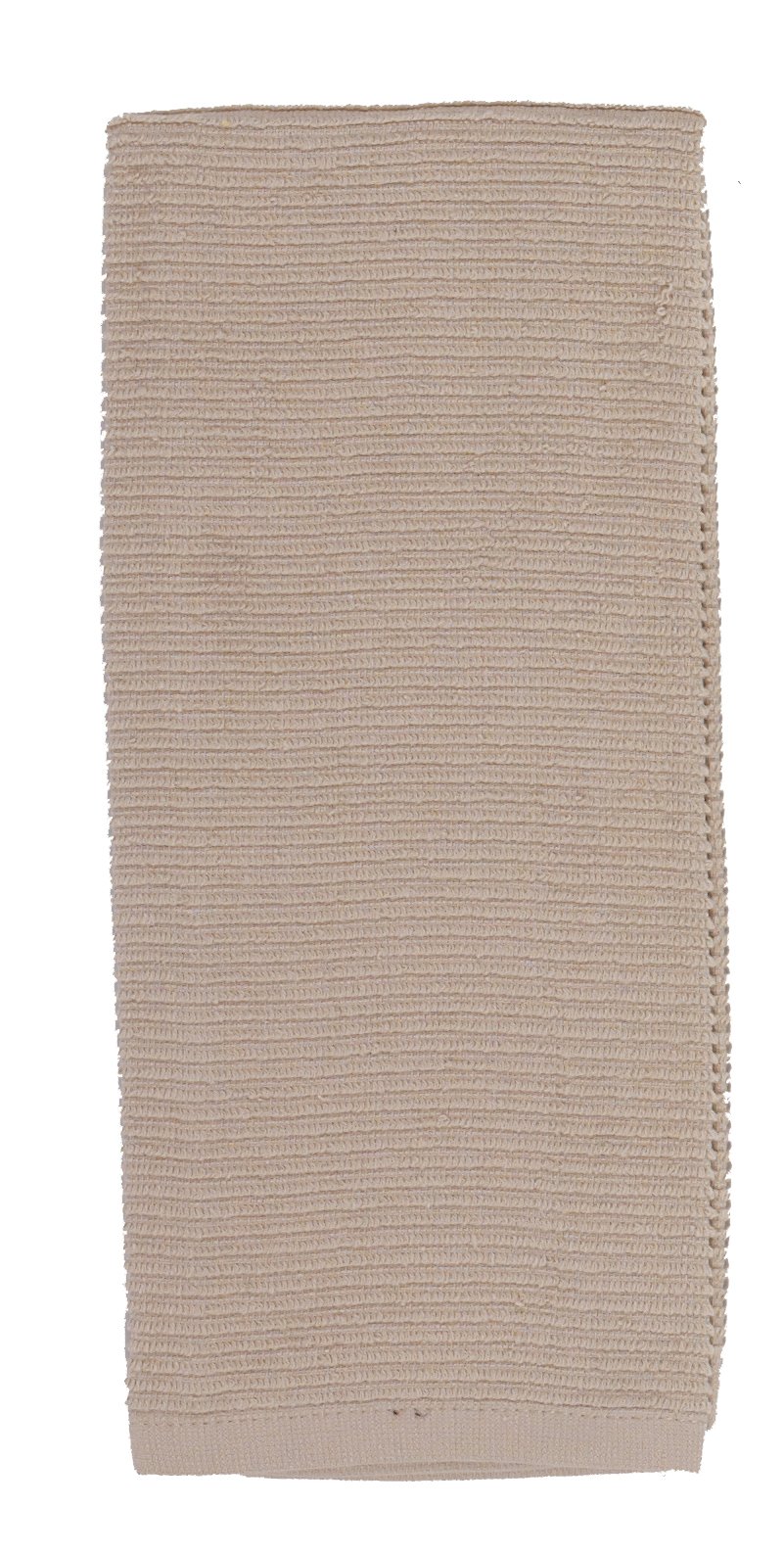 Kay Dee Designs Ribbed Cotton Terry Towel 17 by 28-Inch Champagne