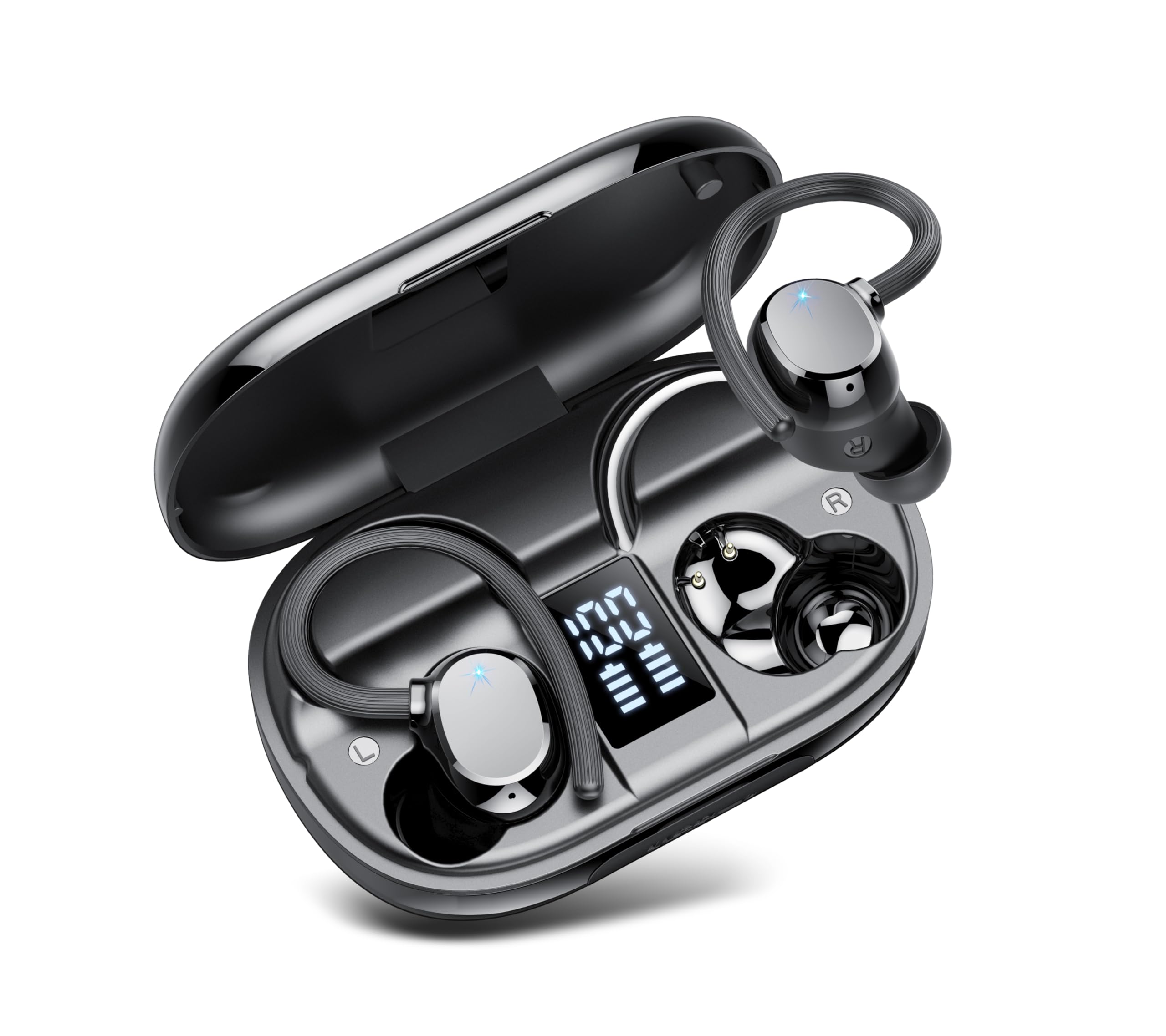sport earbuds bluetooth 5.3 con canale stereo