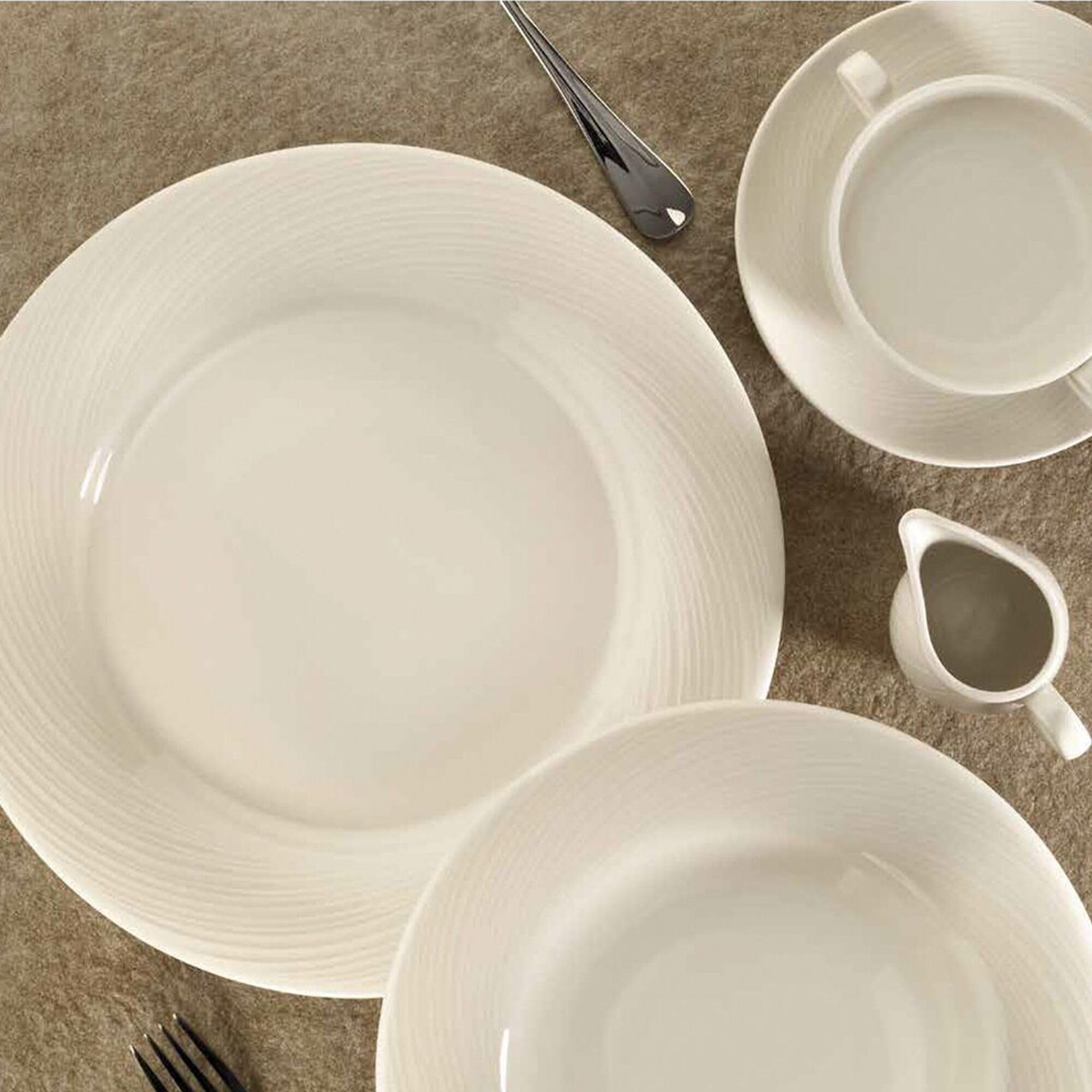 GGM Gastro | SUTSEK16#24 | (24 Stück) SEMPRE - Suppenuntertasse - Ø 160mm - Creme