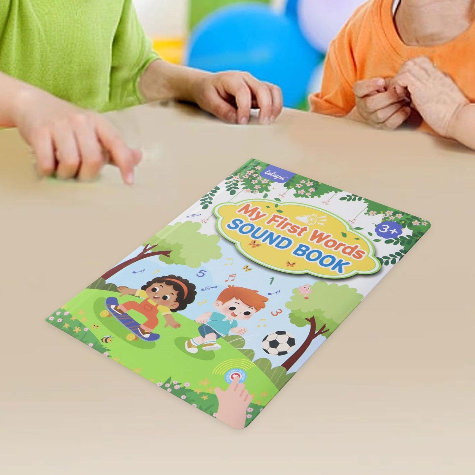 Gralara Libro Interactivo de Aprendizaje de Inglés para Niños con Audio Temáticos Construcción de Vocabulario y Papel Firme Adecuado para