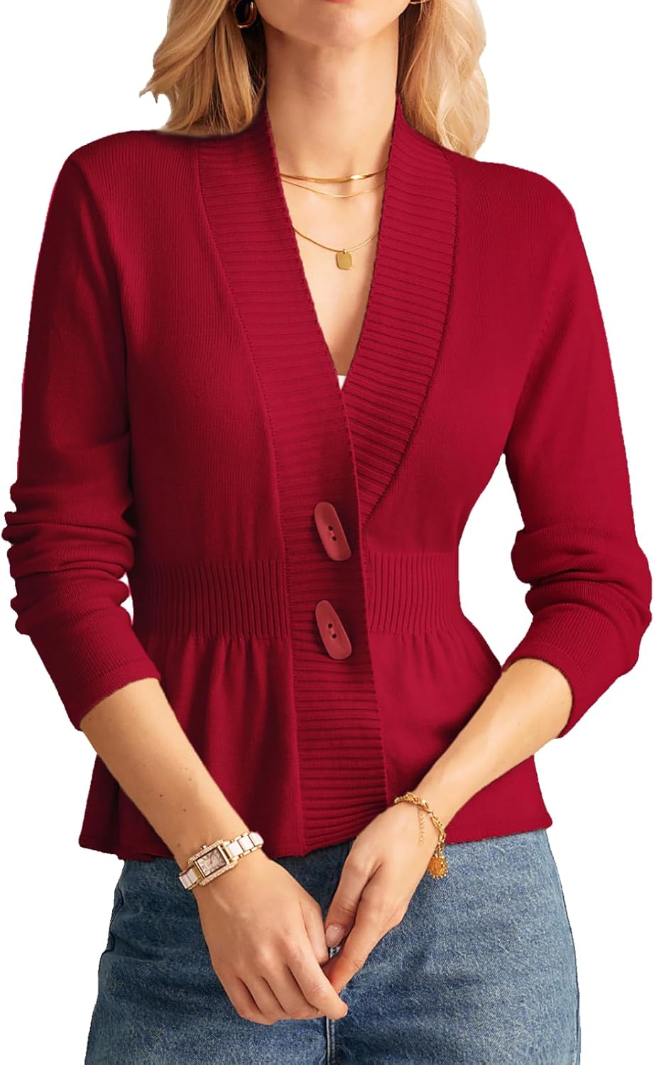 Vêtement Décontracté Taille Grande Cardigan Femme Imprimé Marguerites - Col V - Manches Longues - Tendance Hiver Cardigan Femme Motif Fleurs