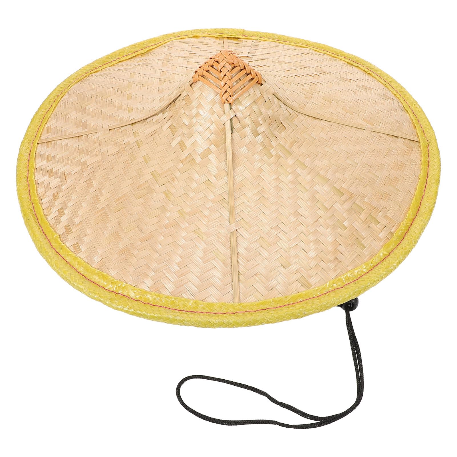 Party Strohkegelhut Bauernkostümzubehör Weben Anti Hut Japanischer Rain aus Orientaler Ninja Kind Hüte Chinesischer Haushalt Strohhut Asiatischer Prop Kuli Sommerhut Konischer