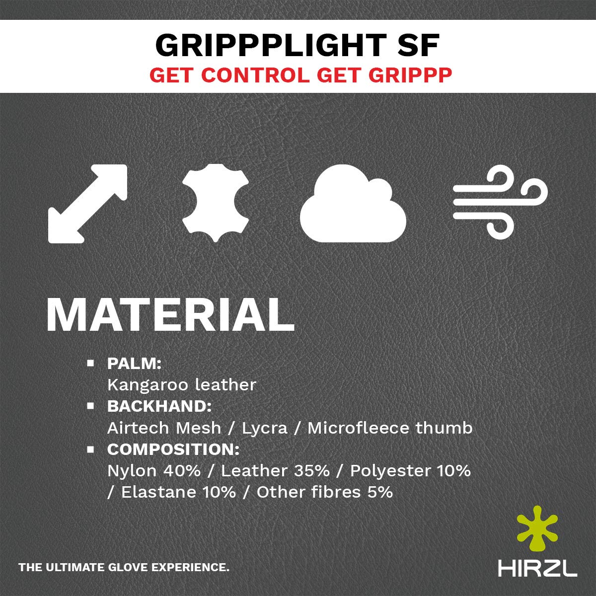 HIRZL GRIPPP Light SF, Fahrradhandschuh Unisex