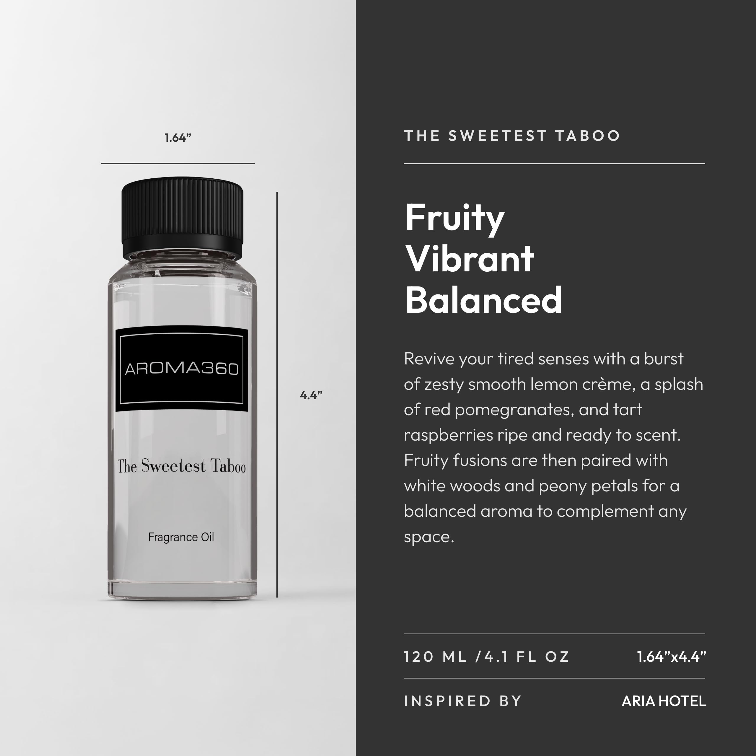 Aroma360 The Sweetest Taboo olejek zapachowy do dyfuzora zapachowego (120 ml)