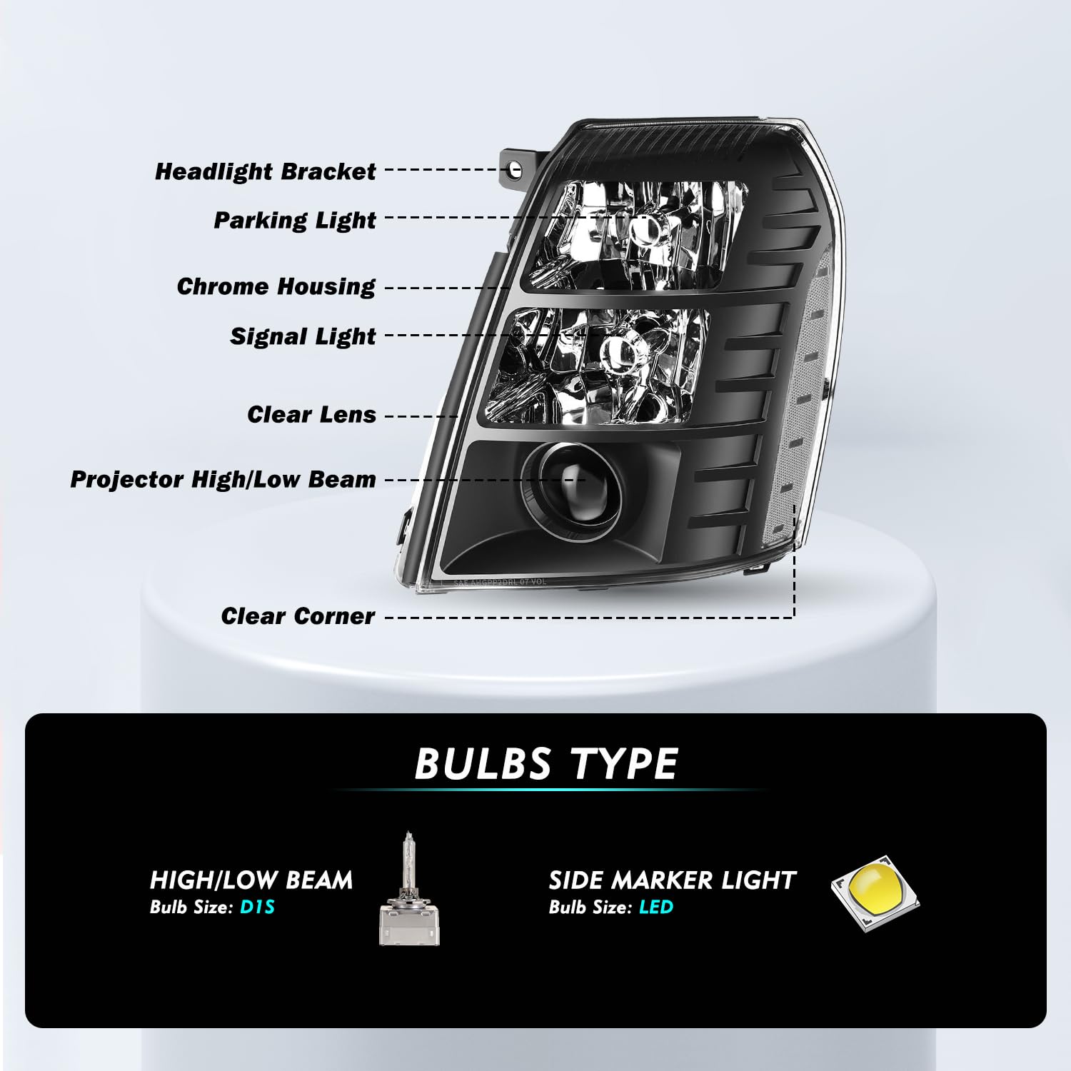 Yikesai 5DV 009 000-00 Xenon Hid Unidad De Control De Lastre Para Faros