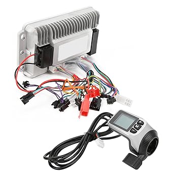 Ketsicart Electric Bicycle Motor Control Box, Electric Bicycle Brushless Controller 1000W Heat Dissipation for Electric Bike