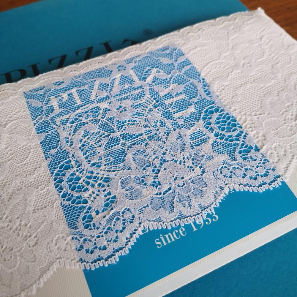 Ruban Dentelle Rigide En Tulle Valenciennes Français Motif