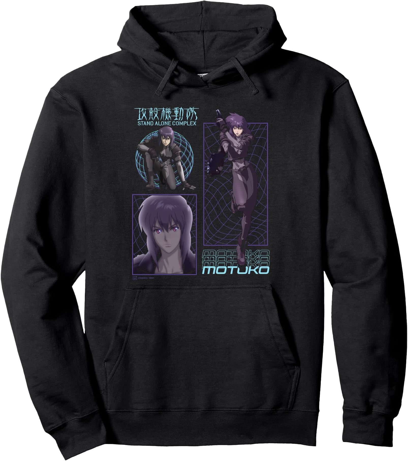 Motoko Schematics Pullover Hoodie