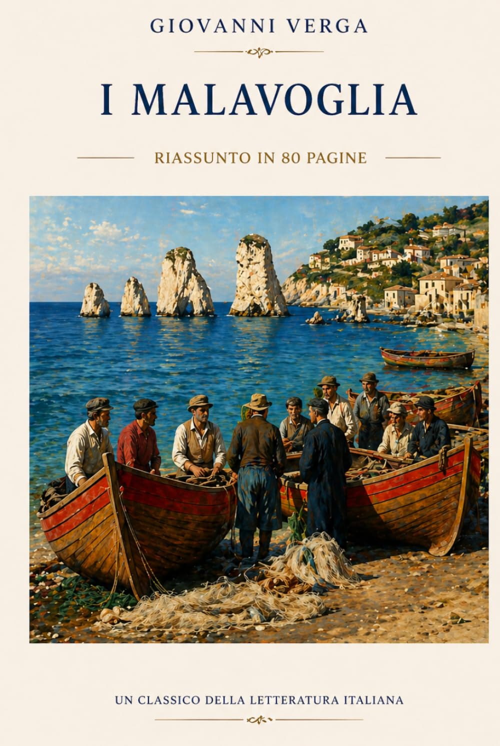 I MALAVOGLIA: Riassunto in 80 pagine (struttura originale)
