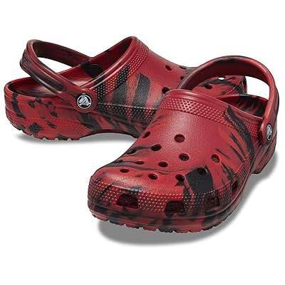 Crocs Classic Marbled Tie Dye Clog Clog Shoes Pepper/Black
