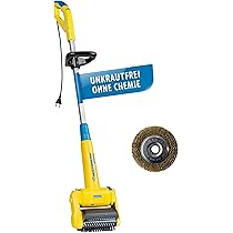 GLORIA Diserbante e Spazzola Elettrica MultiBrush speedcontrol PLUS | Pulitore per Pietra, Fughe, Legno e Prato | Spazzola per Superfici 11-in-1 | Inclusi Spazzola per Fughe e Pietra SOFT | 500W