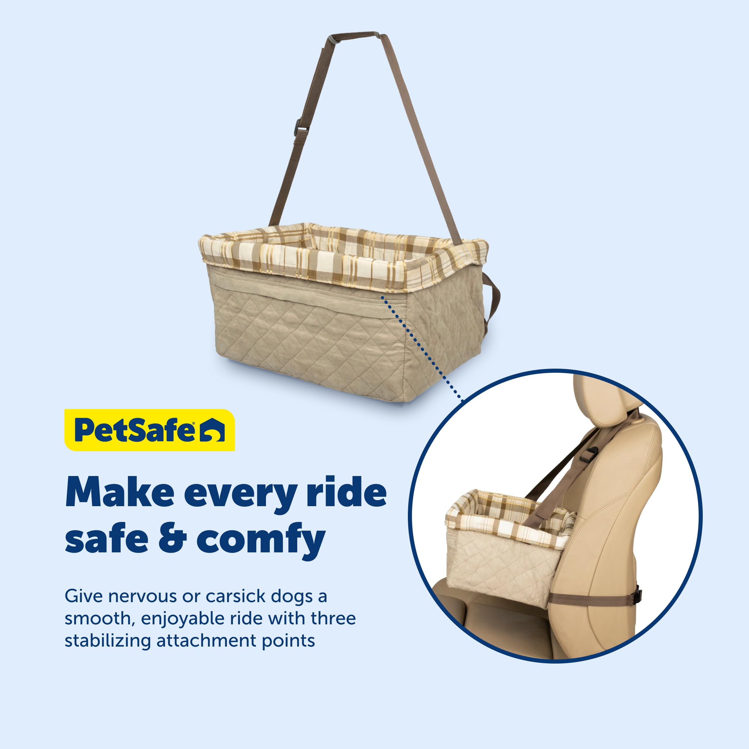 PetSafe ソルビット XL ブースターボックス スウェードタイプ PetSafe ソルビット XL ブースターボックス スウェードタイプ