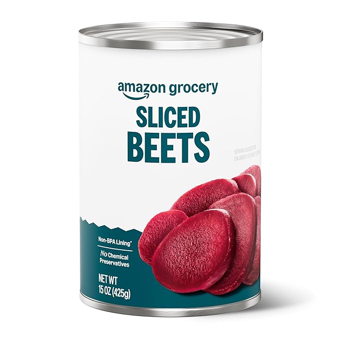 Amazon Grocery, Sliced Beets, 15 Oz